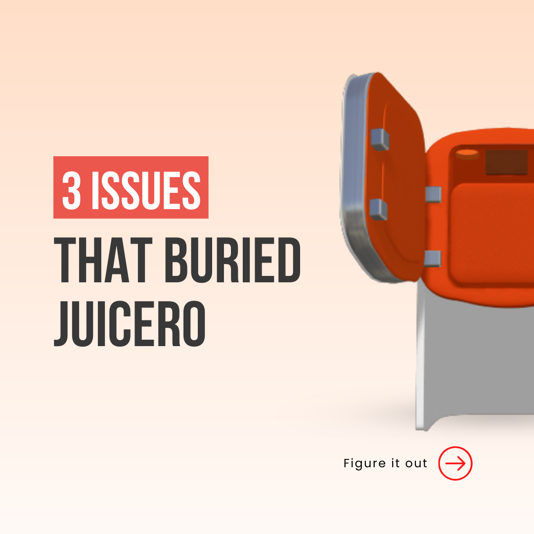 3 issues that buried juicero